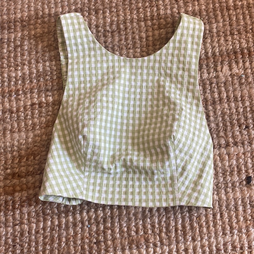 X Small Zara crop top open back